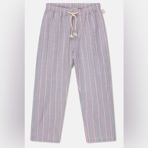Striped Kids Pants - Pink and Blue